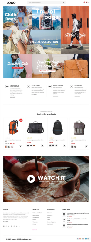 Hand Bags & Lady Purses -1