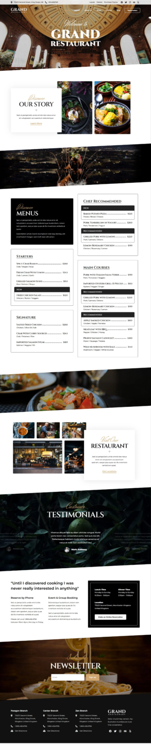 Restaurant (7 Pages)